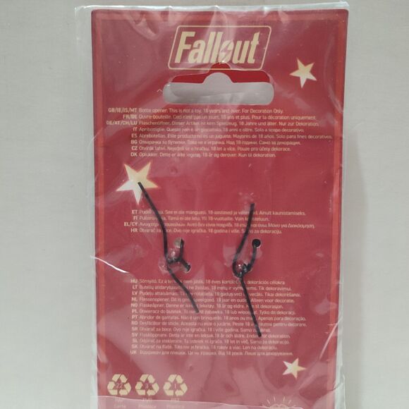 Fallout Nuka Cola Cap Metal Bottle Opener Heavy Duty Official Collectible - Picture 2 of 3